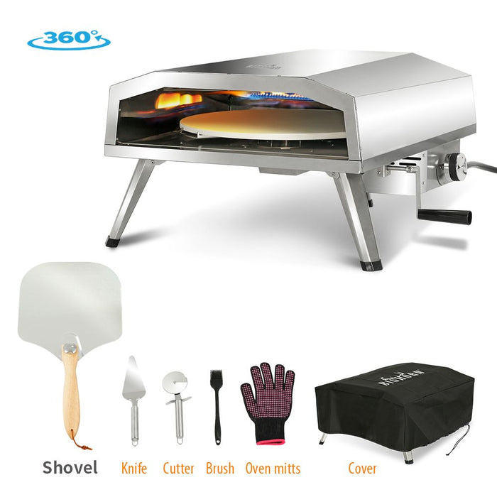 Shinerich - 16" Propane Pizza Oven