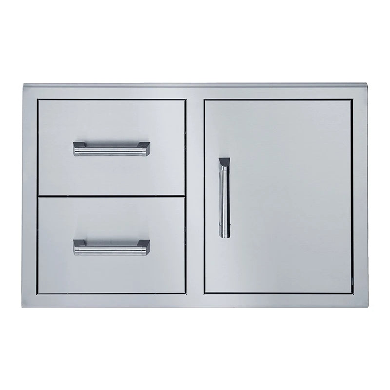 Broilmaster - Single Door with Double Drawer