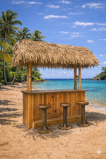 Custom Made Tiki Huts and Bars - The Sandbar I Tiki Bar 1