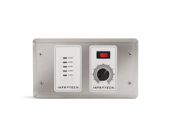 Infratech 1 zone analog controller with digital timer