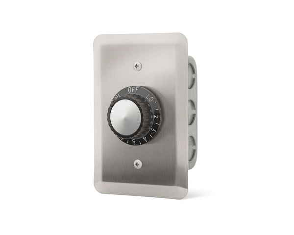 Infratech single duplex switch with stainless wall plate