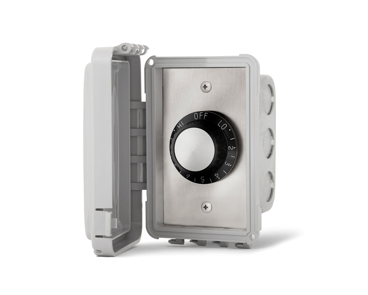 Infratech single duplex switch with weatherproof cover