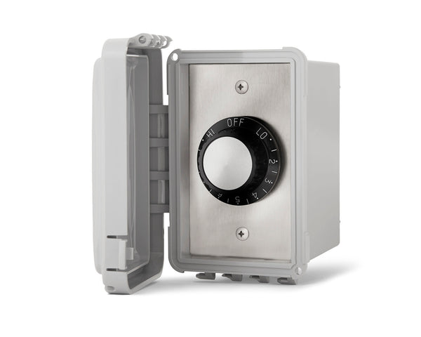 Infratech single duplex switch with weatherproof surface box