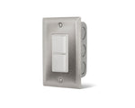Infratech single on/off switch with stainless wall plate 4