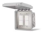 Infratech dual on/off switch with weatherproof cover 3
