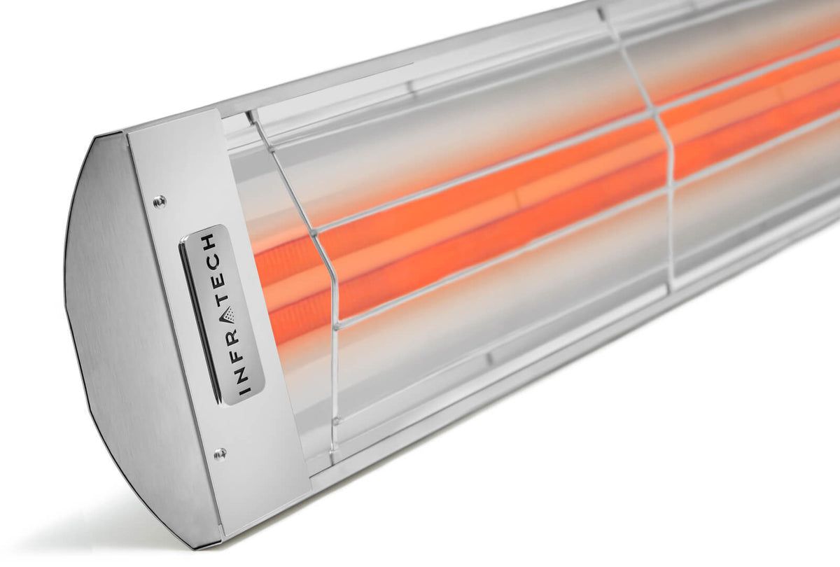 Infratech CD-Series stainless steel heater detail
