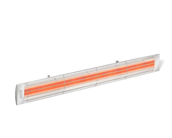 Infratech CD-Series 61-1/4" dual element heater in Stainless Steel