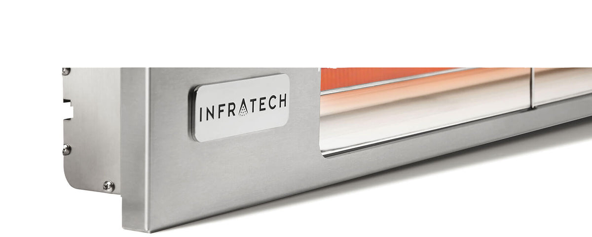 Infratech SL-Series Slimline Stainless Steel detail