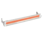 Infratech WD-Series 61-1/4" dual element heater in Stainless Steel 1