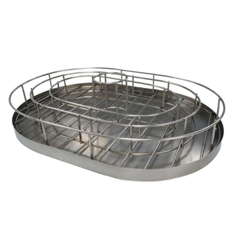 Primo - Rib and Chicken Holder includes Drip Tray