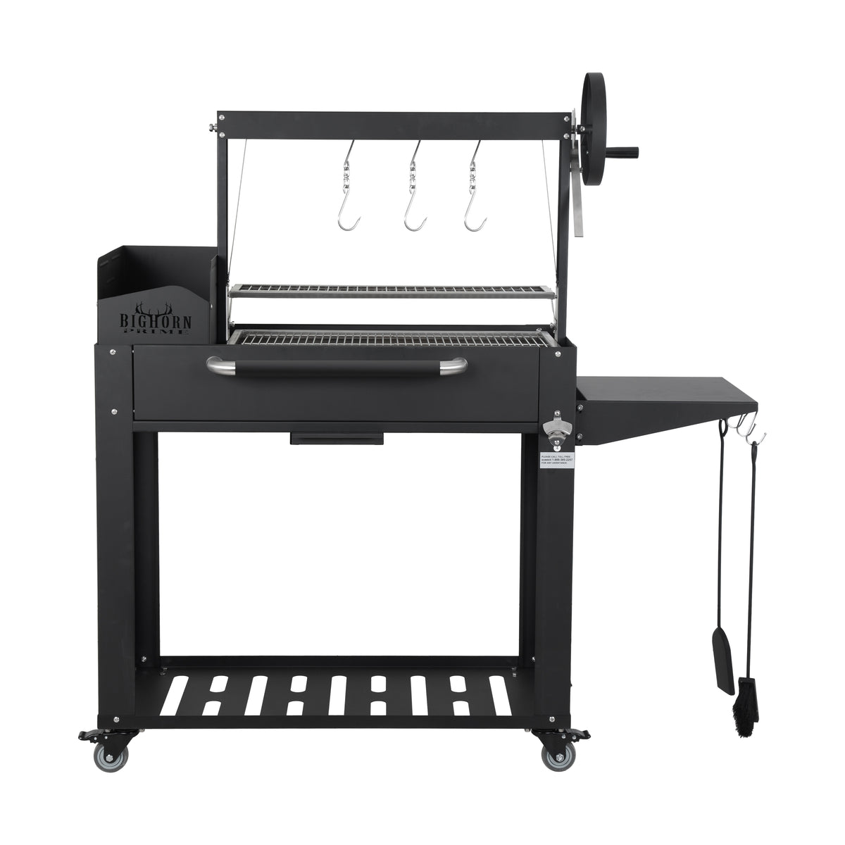 Shinerich - Argentine Wood and Fire Charcoal Grill