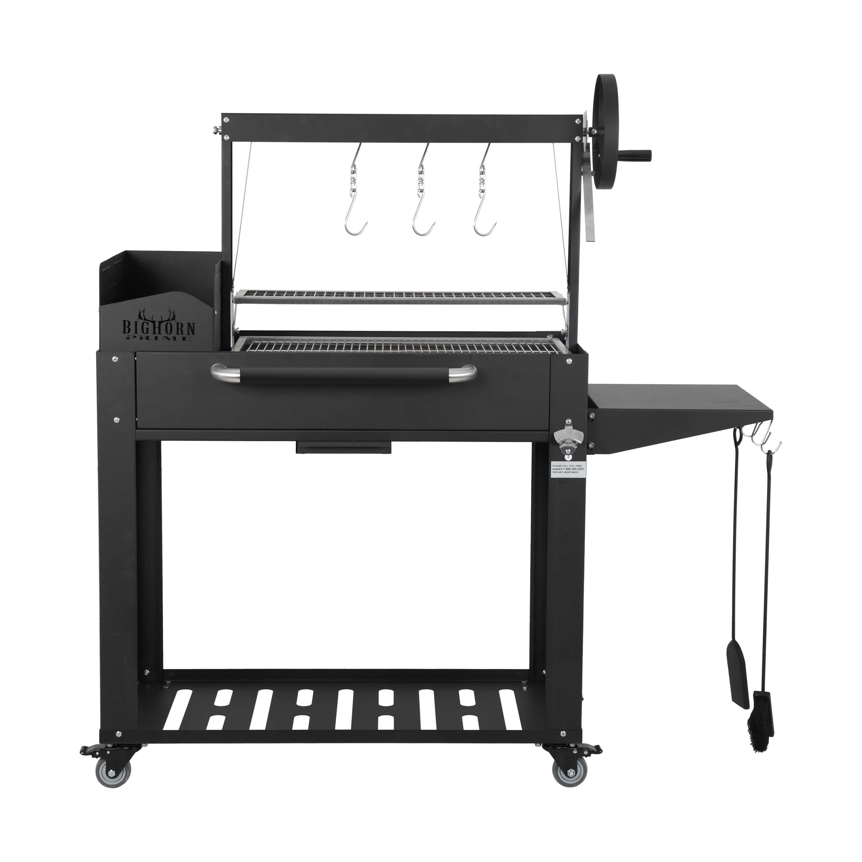 Shinerich - Argentine Wood and Fire Charcoal Grill