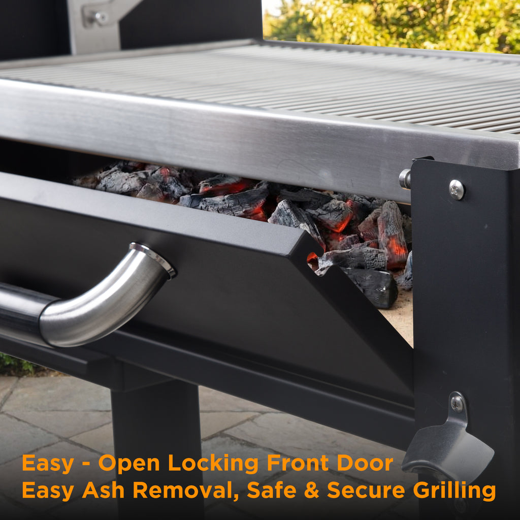 Shinerich - Argentine Wood and Fire Charcoal Grill