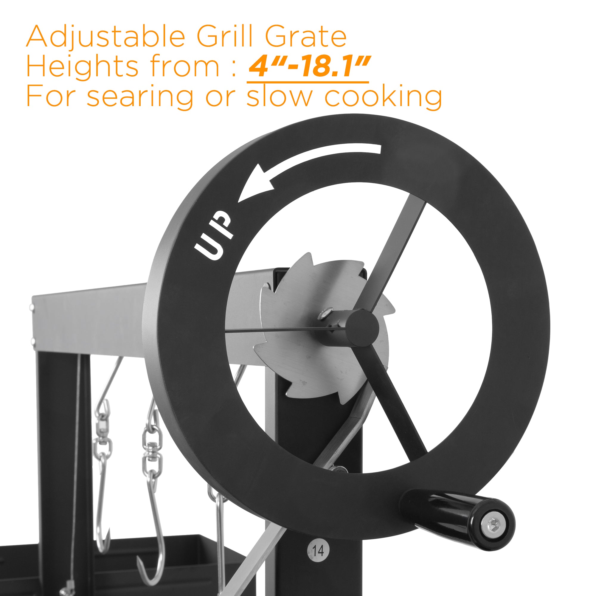 Shinerich - Argentine Wood and Fire Charcoal Grill