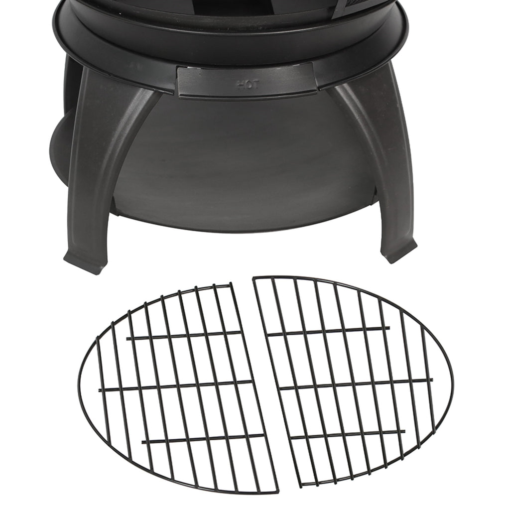 Shinerich - 45" Cast Iron Outdoor Chiminea