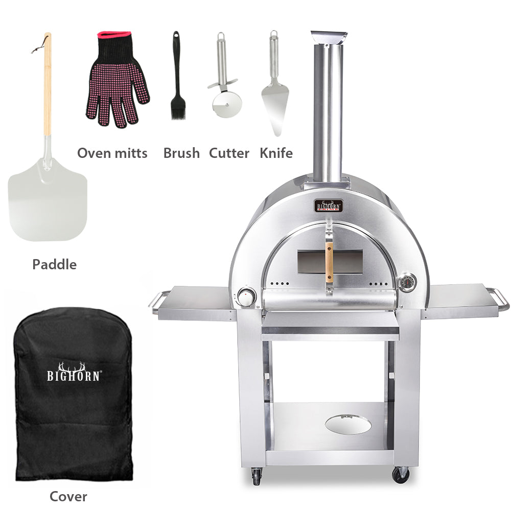 Bighorn - 22" Deluxe Outdoor Propane Pizza Oven