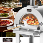 Bighorn - 22" Deluxe Outdoor Propane Pizza Oven