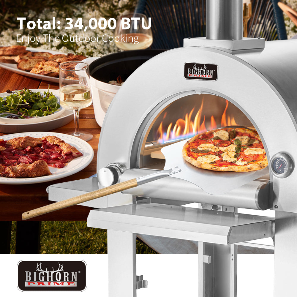Bighorn - 22" Deluxe Outdoor Propane Pizza Oven