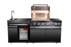 Shinerich - 4+2 Burner Deluxe Outdoor Kitchen Island