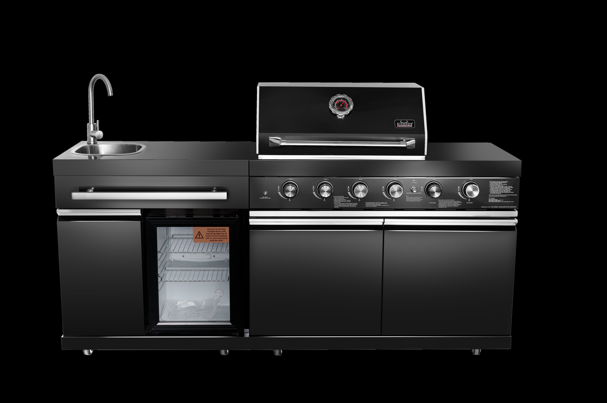 Shinerich - 4+2 Burner Deluxe Outdoor Kitchen Island