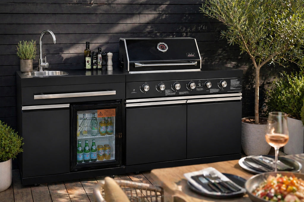 Shinerich - 4+2 Burner Deluxe Outdoor Kitchen Island
