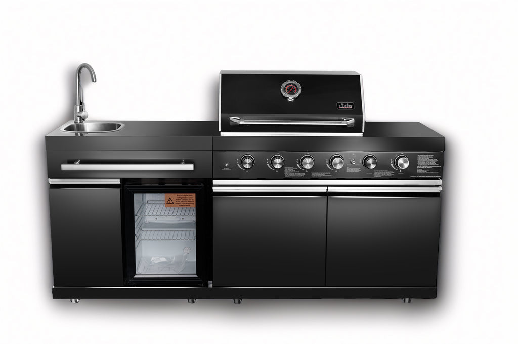 Shinerich - 4+2 Burner Deluxe Outdoor Kitchen Island