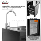 Shinerich - 4+2 Burner Deluxe Outdoor Kitchen Island