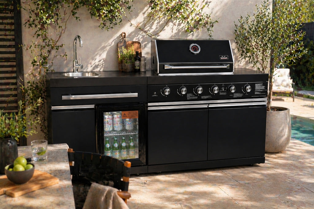 Shinerich - 4+2 Burner Deluxe Outdoor Kitchen Island