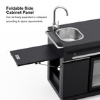 Bighorn - Deluxe Outdoor Kitchen Gas Grill & Griddle Combo
