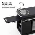 Bighorn - Deluxe Outdoor Kitchen Gas Grill & Griddle Combo 6