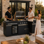 Bighorn - Deluxe Outdoor Kitchen Gas Grill & Griddle Combo