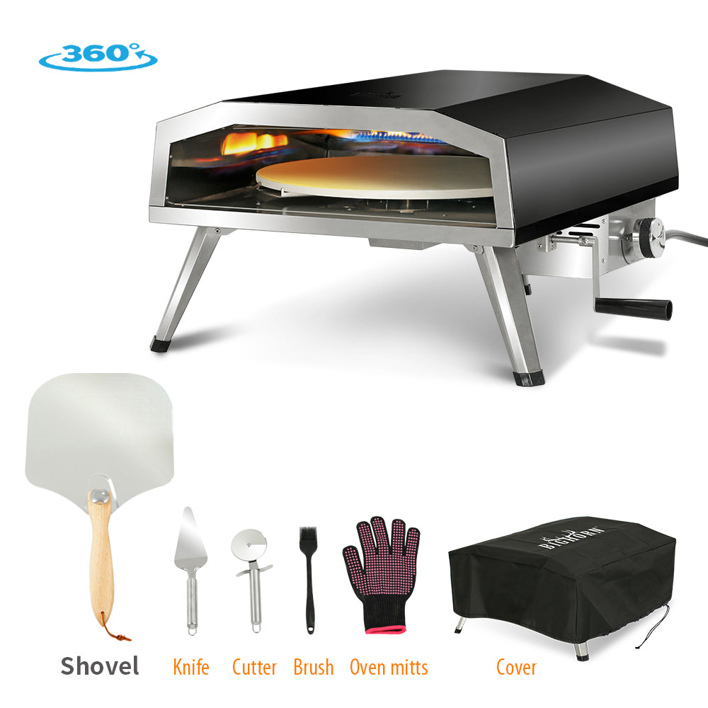 Shinerich - 16" Propane Pizza Oven