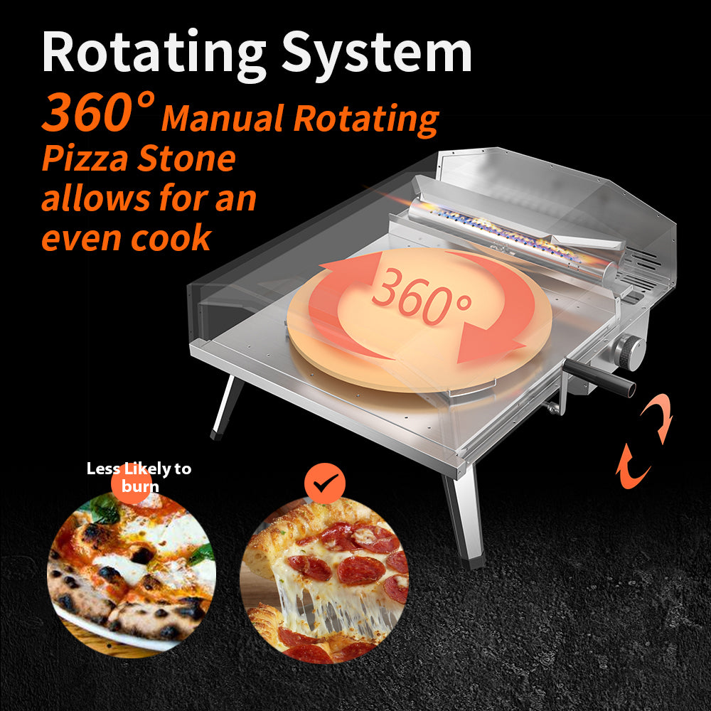 Shinerich - 16" Propane Pizza Oven
