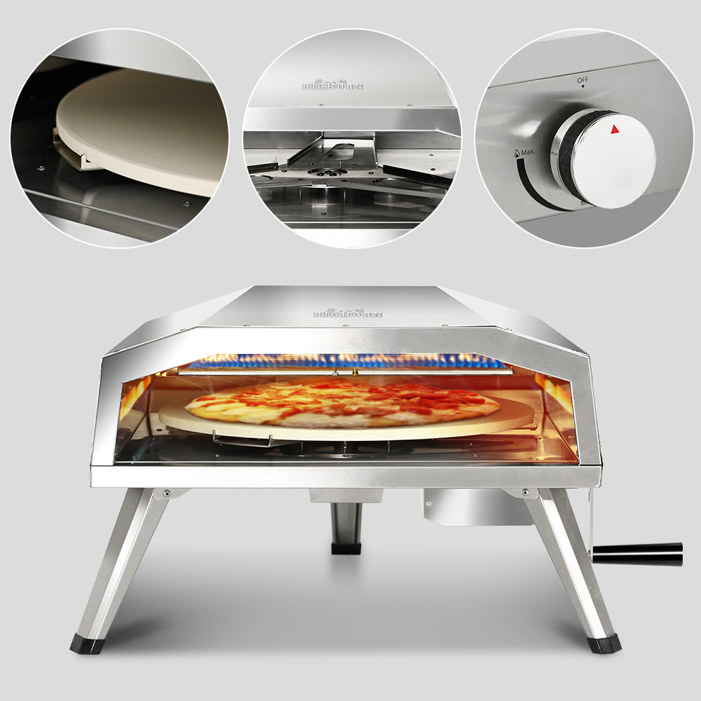 Shinerich - 16" Propane Pizza Oven