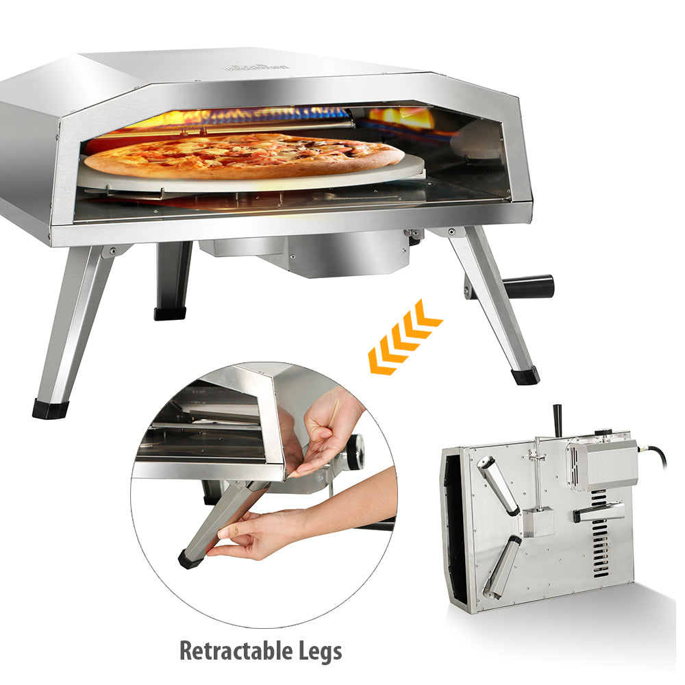 Shinerich - 16" Propane Pizza Oven