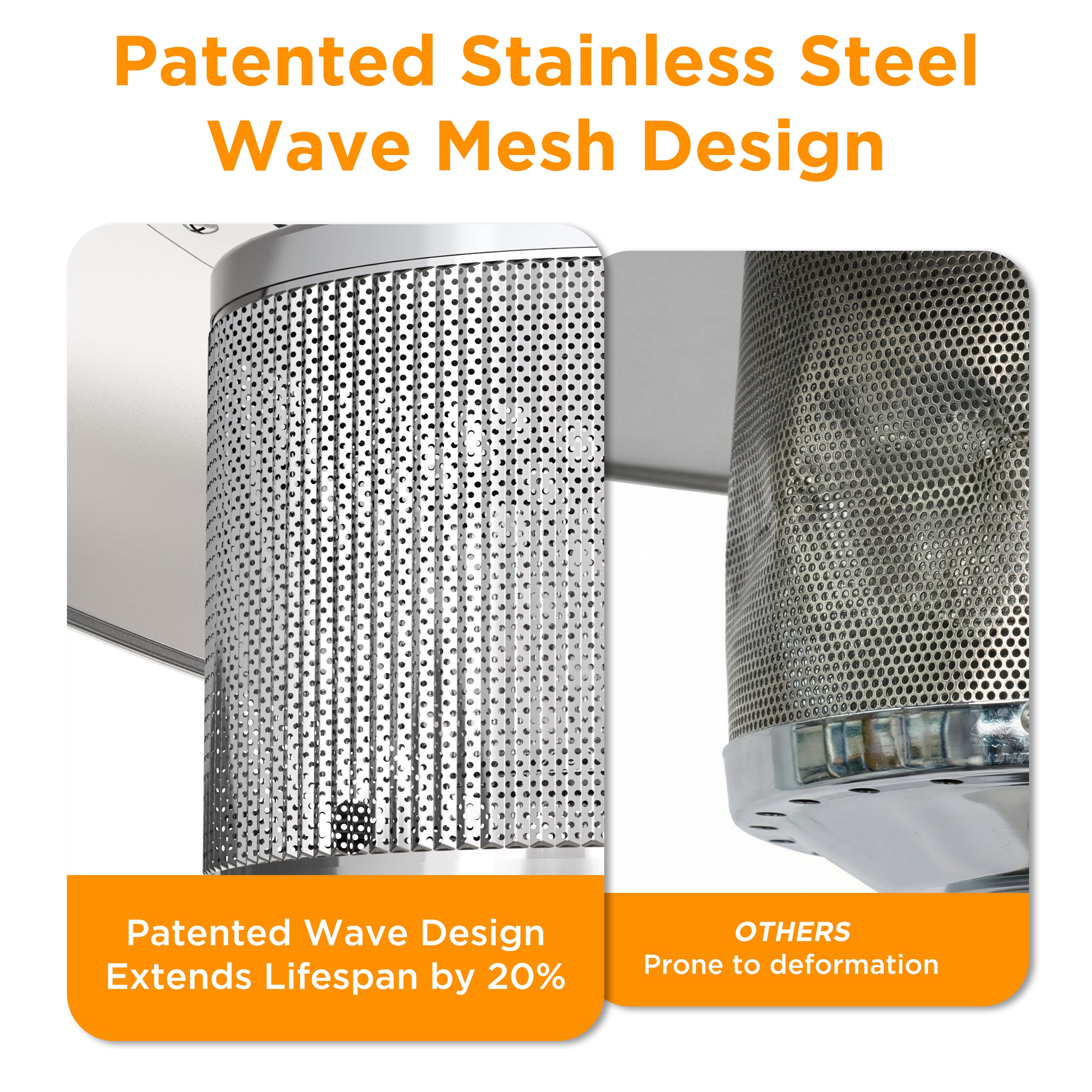 Shinerich - Adjustable Hood Gas Patio Heater