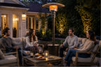 Shinerich - Adjustable Hood Gas Patio Heater