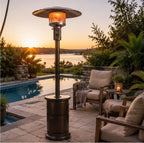 Shinerich - Adjustable Hood Gas Patio Heater