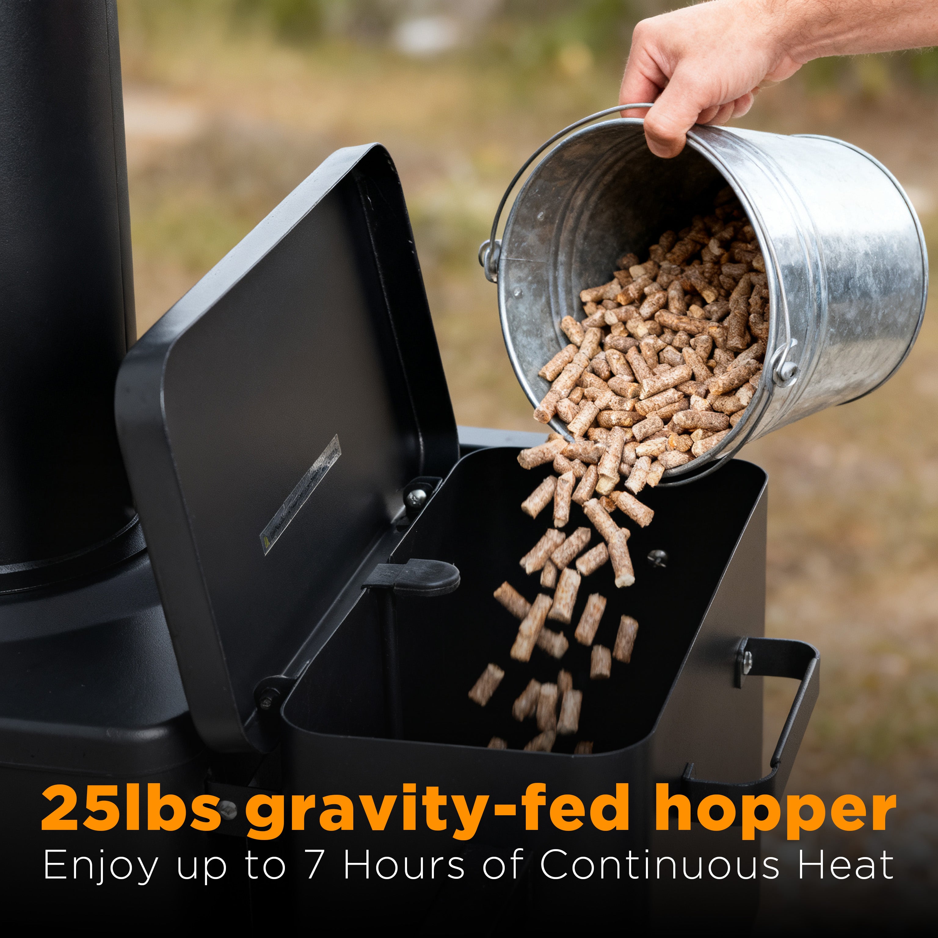 Shinerich - Pellet-Fueled Patio Heater