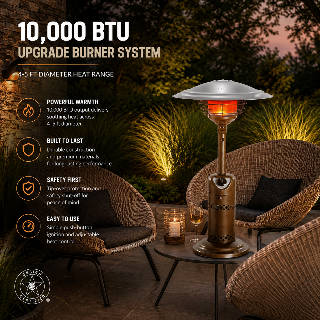 Tabletop Patio Heater