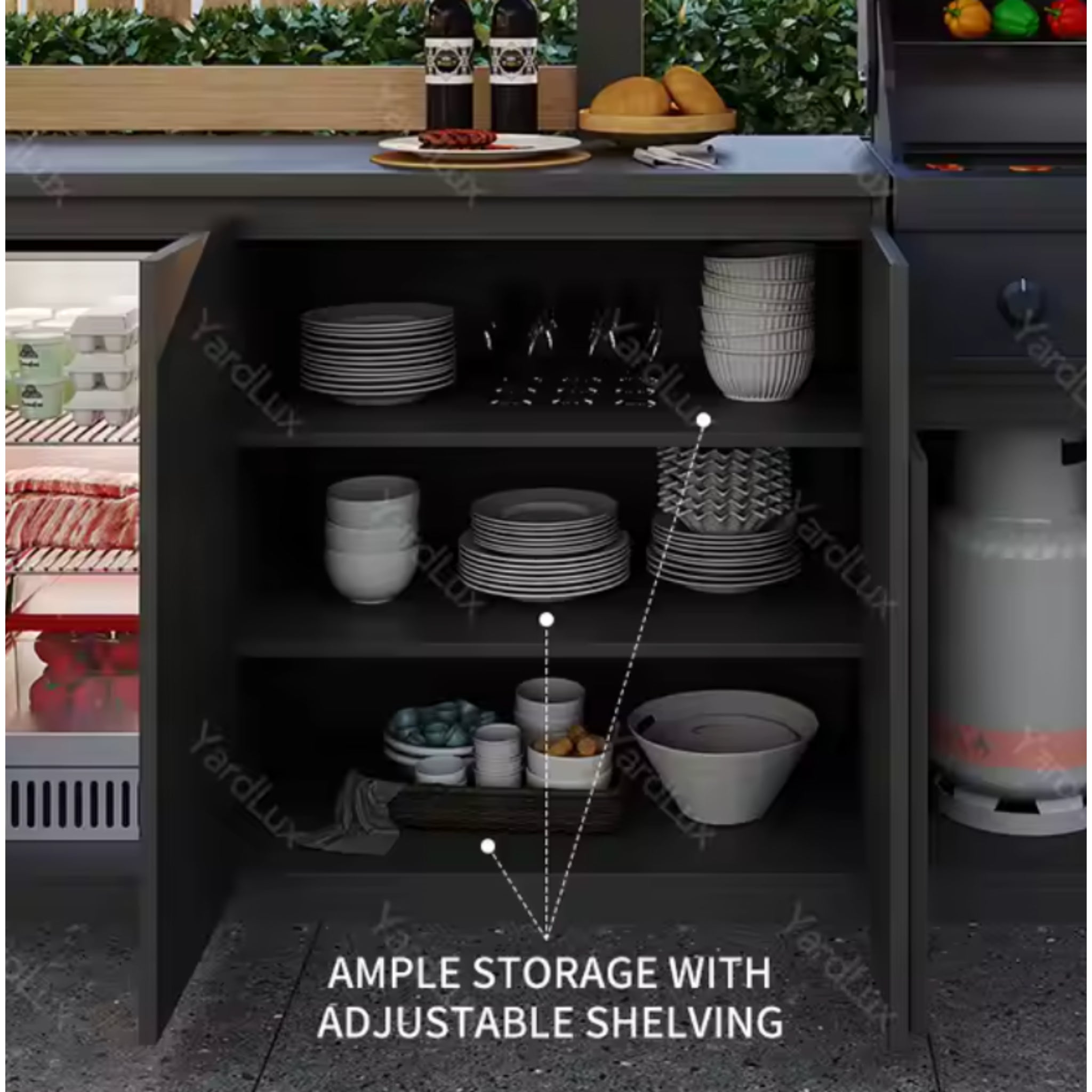 ForgeStone LuxeGrill Outdoor Kitchen Station