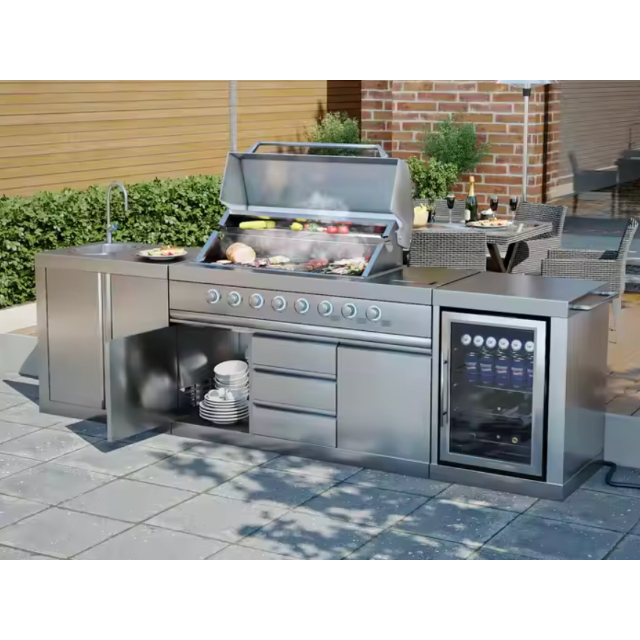 ShadeCraft PavilionChef Outdoor Kitchen Suite