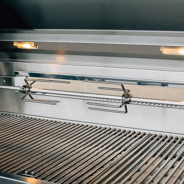 American Made Grills - Rotisserie Kit w/ 100-lb. Capacity Motor for 54" Encore/Muscle