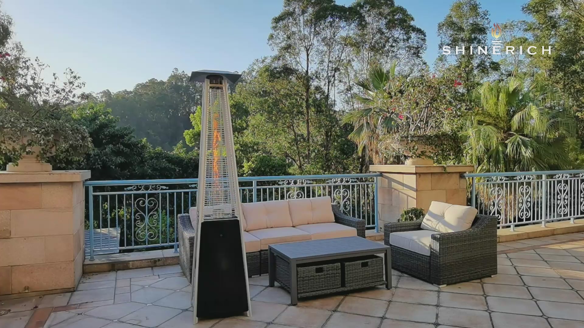 Shinerich - Pyramid Propane Patio Heater