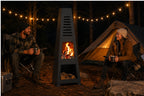 Shinerich - Steel Outdoor Wood Burning Chiminea