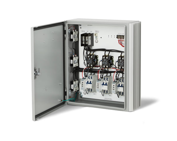 Infratech universal relay panel, interior